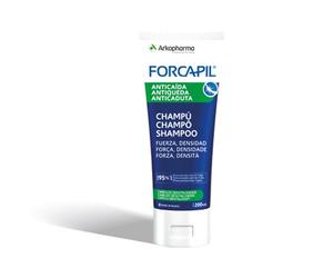Arkopharma Forcapil Champú Anticaída 200ml, Sin Silicona, Fuerza y Densidad, Prevenir y Limitar la caída del Cabello, Testado Bajo Control Dermatológico y Oftalmológico