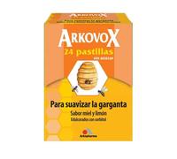 Arkovox Pastillas sabor miel-limón - caramelos para la garganta