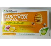 Arkopharma Arkovox Comprimidos Própolis Miel y Limón 24 unidades