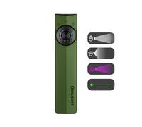 ArkPro - Linterna EDC de unibody plana con múltiples fuentes de luz OD Green