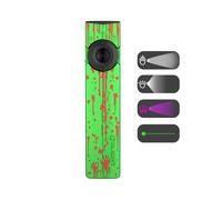 ArkPro - Linterna EDC de unibody plana con múltiples fuentes de luz Verde Zombi