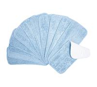 Arkwright Almohadillas de repuesto para mopa (13 pulgadas, 12 unidades) para mopas secas y húmedas, almohadillas de microfibra para limpieza y limpieza del suelo, se adapta a todos los cabezales de