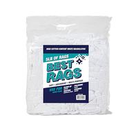 Arkwright LLC White Terry Towel Rags (bolsa de 5 libras), bolsas a granel para soluciones de limpieza multiusos, tienda, garaje, restaurante, toallas de limpieza, ropa de lavado para el hogar, bares