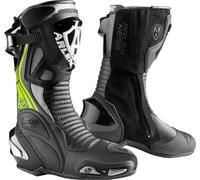 Arlen Ness Pro Shift 2 Botas de moto, negro-amarillo, tamaño 48 para Mujer