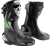 Arlen Ness Pro Shift 2 Botas de moto, negro-blanco-verde, tamaño 48 para Mujer