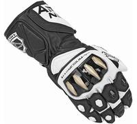 Arlen Ness Sugello Guantes de motocicleta, Negro/Blanco, Talla XS