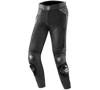 Arlen Ness Sugello Pantalones de cuero para motocicleta, negro, Talla 52