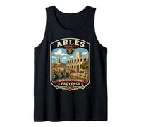 Arles Francia Vacaciones a Arles Viaje Familiar Arles Coincidencia Camiseta sin Mangas