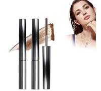 Arlio Iron Wand Mascara, Vivavogue Lash, 3D Curling Eyelash Iron Mascara, Arlio Mascara, Arlio Non-Smudging Mascara, Arlio 3D Mascara Elevate Your Lash, Iron Wand Masca (Brown*2)