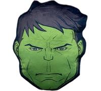 Arlis - Cojín Hulk Marvel con forma de personaje (cojín Hulk Forma 32 cm)