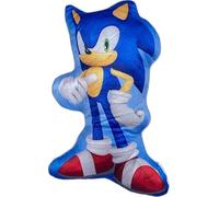 Arlis - Cojín Sonic con forma de personaje (cojín Sonic forma 31 cm)