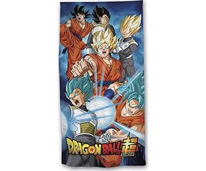 Arlis Dragon Ball - Toalla de playa (70 x 140 cm, de algodón, con Dragon Ball Z)