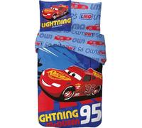 arlis Juego de cama Cars para niños, funda de edredón reversible 140 x 200 cm, funda de almohada 63 x 63 cm, 100% algodón (Juego de cama Cars, 140 x 200 cm)