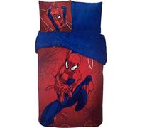 Arlis - Juego de cama infantil (140 x 200 cm, funda de almohada de 63 x 63 cm, 100% algodón) (juego de cama Spiderman, 140 x 200 cm)