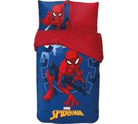 Arlis - Juego de funda nórdica de 140 x 200 cm + 1 funda de almohada de 63 x 63 cm (juego de cama Spiderman A)