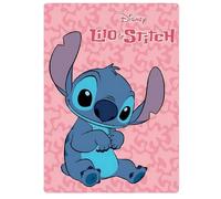 Arlis Lilo Stitch Disney - Manta Polar (100 x 140 cm), Color Rosa
