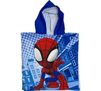Arlis - Poncho de baño Spidey con capucha (50 x 100 cm)