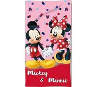 Arlis - Toalla de playa con Minnie o toalla de baño (70 x 140 cm)