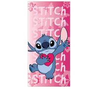 arlis - Toalla de playa de puntada o toalla de baño de puntada, 70 x 140 cm, toalla de baño Stitch - A)