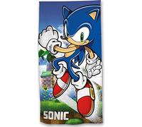 arlis - Toalla de playa Sonic o toalla de baño Sonic (70 x 140 cm, algodón, toalla Sonic)