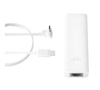 Arlo Adaptador de alimentación a través de Internet (PoE) | Alimentación fiable y Continua e Internet para Dispositivos Arlo | Nunca vuelvas a Cargar tu batería | Funciona con Accesorios Esenciales
