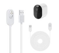 Arlo Cámara Cable de alimentación de 17ft/5,2m, 26,2ft/8m, 34ft/10,4m Compatible con la cámara Arlo Pro 4/Pro3/Pro5S/Arlo Ultra/ArloUltra 2 Cable de Carga magnético para cámara