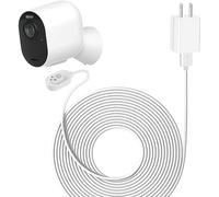Arlo - Cargador de cámara para exteriores e interiores, alimentación para Arlo Pro 3, Arlo Pro 4, Arlo Ultra, Arlo Ultra 2, Pro 5S 2K, cable de carga de 15 pies de largo