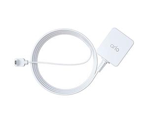 Arlo Certified Accessory - Essential Outdoor 25 ft. Charging Cable for Arlo Essential, Essential Spotlight, and Essential XL Cameras, Weather Resistant, White - VMA3700