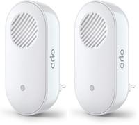 Arlo Chime 2 Videoportero Inteligente Exterior, Notificaciones De Audio, Sirena Integrada, Sonido Personalizable, Conexión WiFi Directa, Timbre, Interior, Blanco, Accesorio Certificado