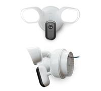 Arlo Floodlight 2K con Cable, Cámara Wi-Fi para Exteriores, 2K HDR, Gran Angular de 160°, Visión Nocturna en Color, Sirena de Alarma, hasta 2000 lúmenes, Prueba Gratuita de Arlo Secure, 2 cámaras