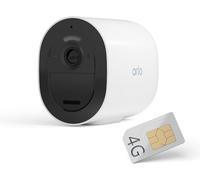 Arlo Go 2 Camara Vigilancia, 100% Inalámbrica HD, Conexión WiFi O SIM 3G/4G LTE, Almacenamiento Local Con Tarjeta SD O En La Nube, Visión Nocturna, Resistente Al Agua, Audio Bidireccional, Blanca