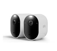 Arlo Pro 6 2K+ Cámara de vigilancia Blanco Juego de 2 4MP (2560x1440), WLAN, batería recargable, resistente a la intemperie IP65, gran angular de 160°, visión nocturna en color
