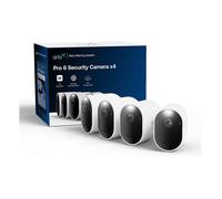 ARLO Pro 6 VMC4470P Cámara de Seguridad Exterior 2K/4MP WiFi IP65 Set 4 Cámaras, Batería Recargable, Visión Nocturna, Alexa, Google Assistant