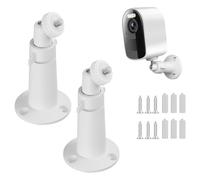 Arlo - Soporte de pared para cámara Arlo Pro y Arlo Pro 2 (2 unidades, 360°, ajustable, para exteriores e interiores), color blanco