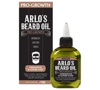 Arlo's Aceite para barba Pro Growth, aroma de piel de sándalo, 70 g, promueve el crecimiento del cabello de la barba