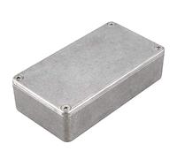 arlote 1 Pieza Pedal de Efectos de Guitarra Caja de Pedal de Aluminio para DIY Kit de Pedal de Guitarra 1590B