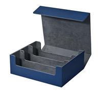 arlote Caja de Almacenamiento de Tarjetas para Cartas Coleccionables, Estuche para Mazos de Cartas con Capacidad para MáS de 1800 Tarjetas de una Sola, Azul