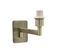 Arm. aplique abatible pivo 1xe14 cuero 14,5x8x22 cm