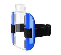 Arm Badge Holder,Clear Waterproof Sleeve,Waterproof Arm Ticket Holder With Adjustable Elastic Strap And Buckle 14.5x15cm/5.71x5.91 InchesSkiing Mountaineering Outdoor Activities