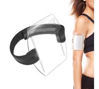 Arm Badge Holder - Portable Clear Secure Waterproof,Card Holder Ski Pass Armsband,for Work Travel Sksiing Lift Ticket Season Pass Event Hosspital Schools