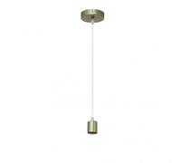 Arm.colgante cara 1xe27 cuero regx10x10 cm