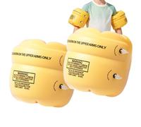 Arm Floats for Adults, 1 Pair Inflatable Swim Arm Bands Lightweight Safety Water Float for Swimming Support, Durable Buoyancy Design Feature, Swim Aid for River Lake Beach Vacation Backyard Party