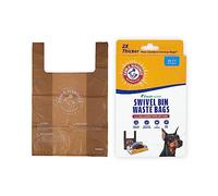 Arm & Hammer Brazo y Martillo 71035 Giratorio de Basura de Bolsas de Basura, Penny, 20-Pack