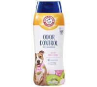 Arm & Hammer Champú Super Desodorizante 591ml | Fórmula de bicarbonato de sodio hidratante sin lágrimas para pieles sensibles, segura para perros y cachorros durante los