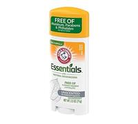 Arm & Hammer Essentials Desodorante natural, sin perfume, 2.5 onzas, paquete de 4