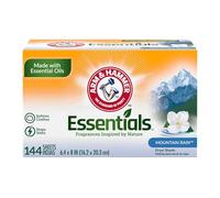 Arm & Hammer - Hojas para secadora, lluvia de montaña, 144 unidades