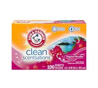 Arm & Hammer Hojas secadoras, explosión tropical, 100 unidades