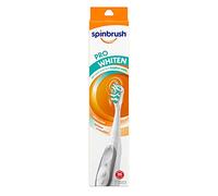 ARM & HAMMER Spinbrush Pro Series - Cepillo de dientes ultra blanco, mediano 1 ea