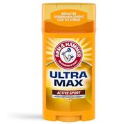Arm & Hammer Stick - Desodorante antitranspirante invisible Ultramax Active Sport para 24 horas de limpieza, 79 g (juego de 6)