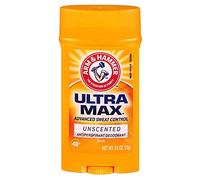 Arm & Hammer Ultra Max Deodorant Antiperspirant, Invisible Solid,(Pack of 3) Unscented,2.8oz by Church & Dwight Co.